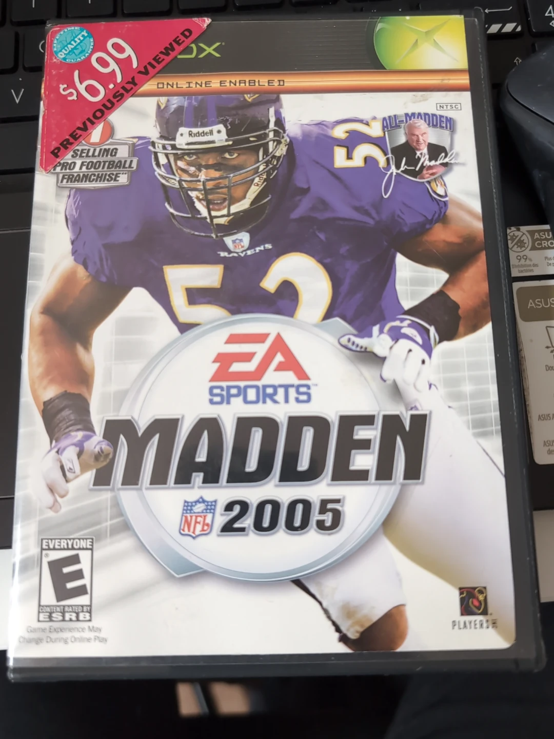 Madden NFL 2005 Video Game for Xbox