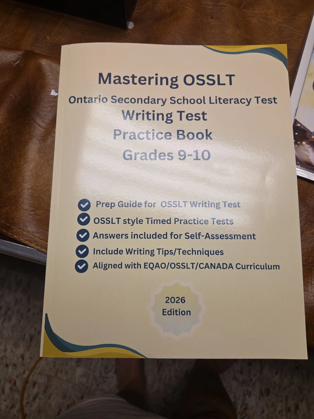 Mastering OSSLT Writing Test Practice Book Grades 9-10