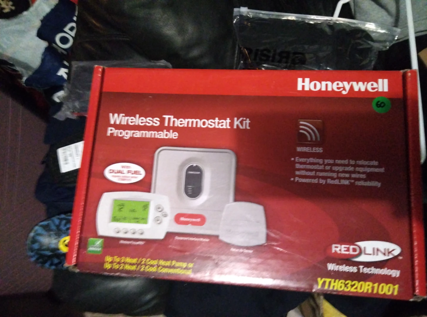 Honeywell Wireless Programmable Thermostat Kit - photo 2