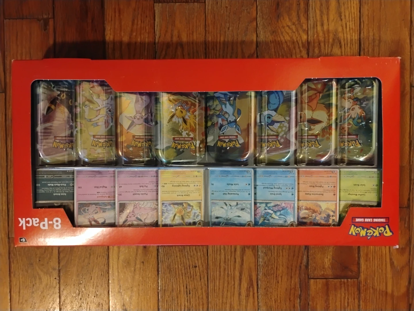 Pokemon Trading Card Game 8-Pack Tin Set