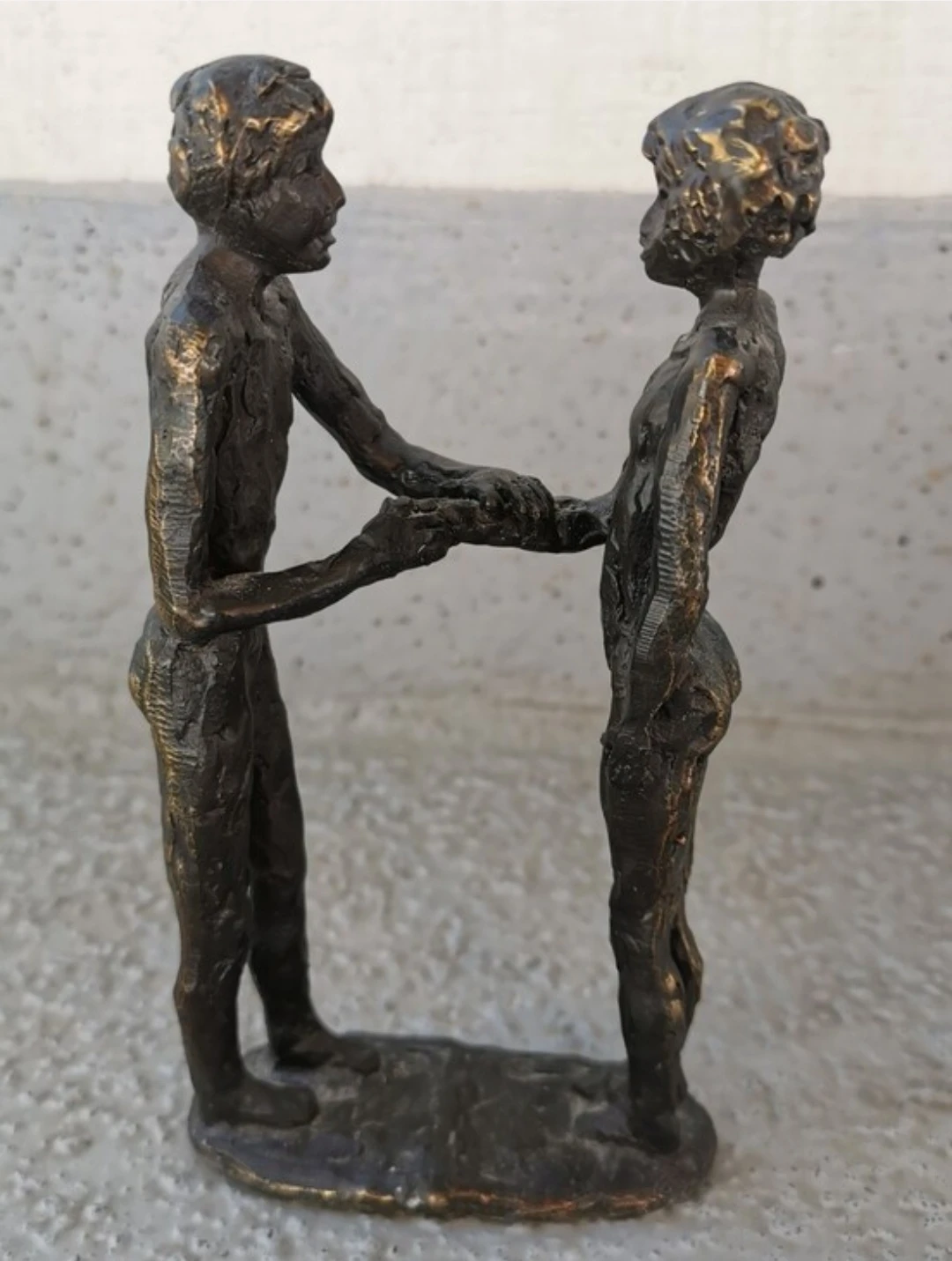 Vintage Bronze Sculpture by Astrid Veldhuyzen-Koppen
