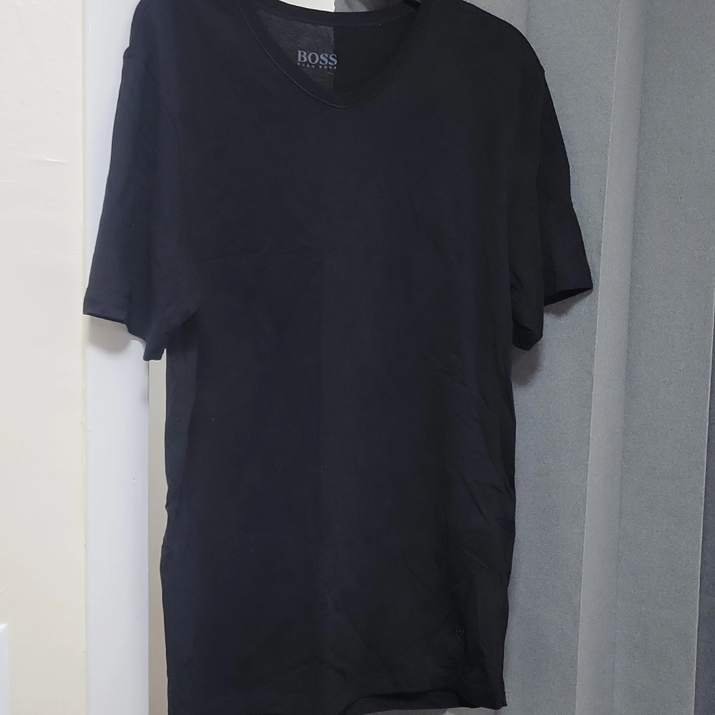 BOSS Hugo Boss Black V-Neck T-Shirt - photo 3