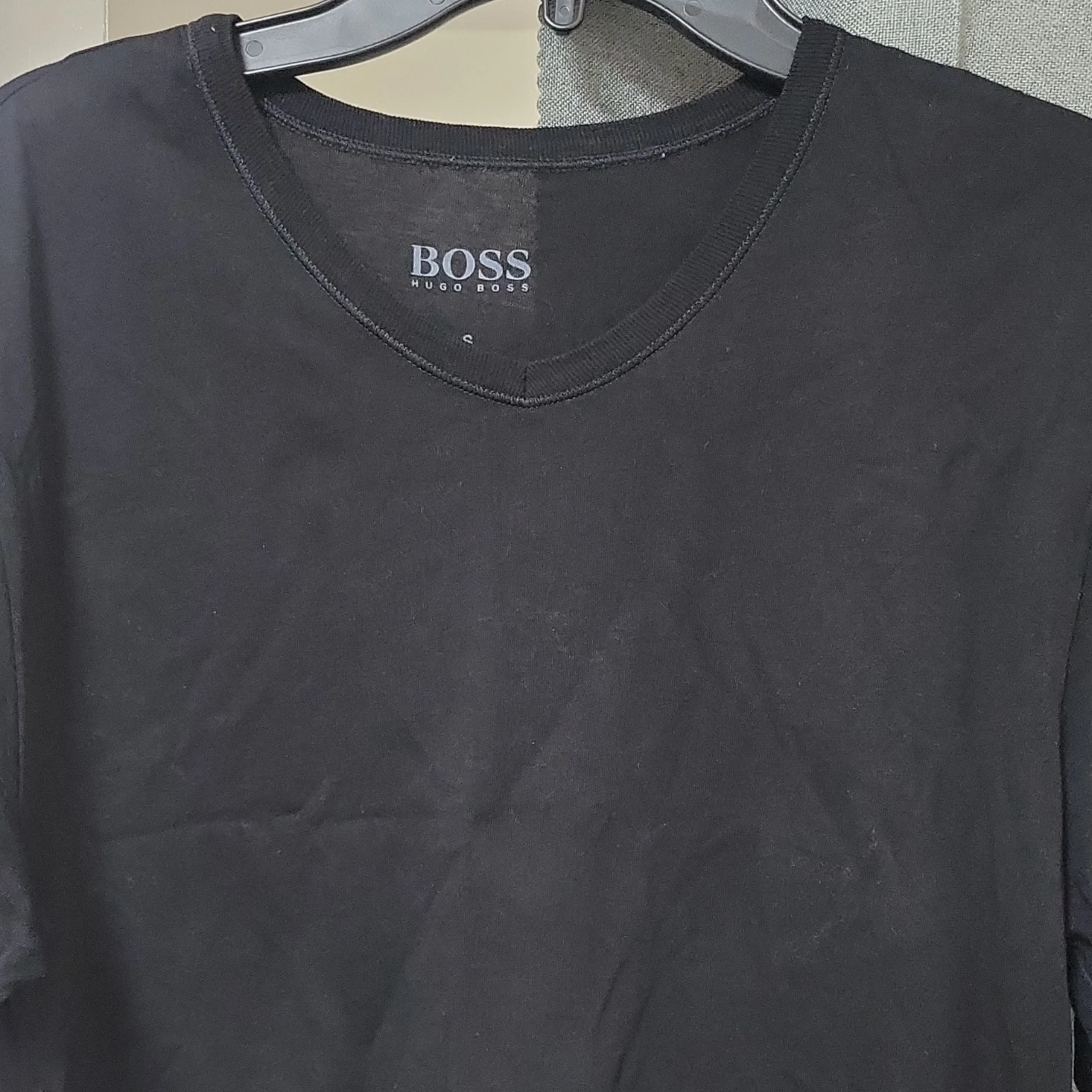 BOSS Hugo Boss Black V-Neck T-Shirt - photo 4