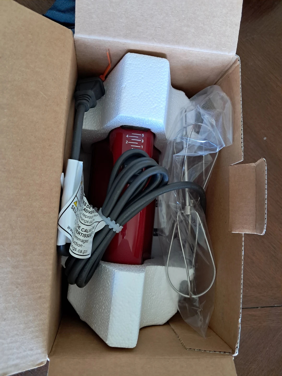 KitchenAid Ultra Power Hand Mixer - Red - photo 2