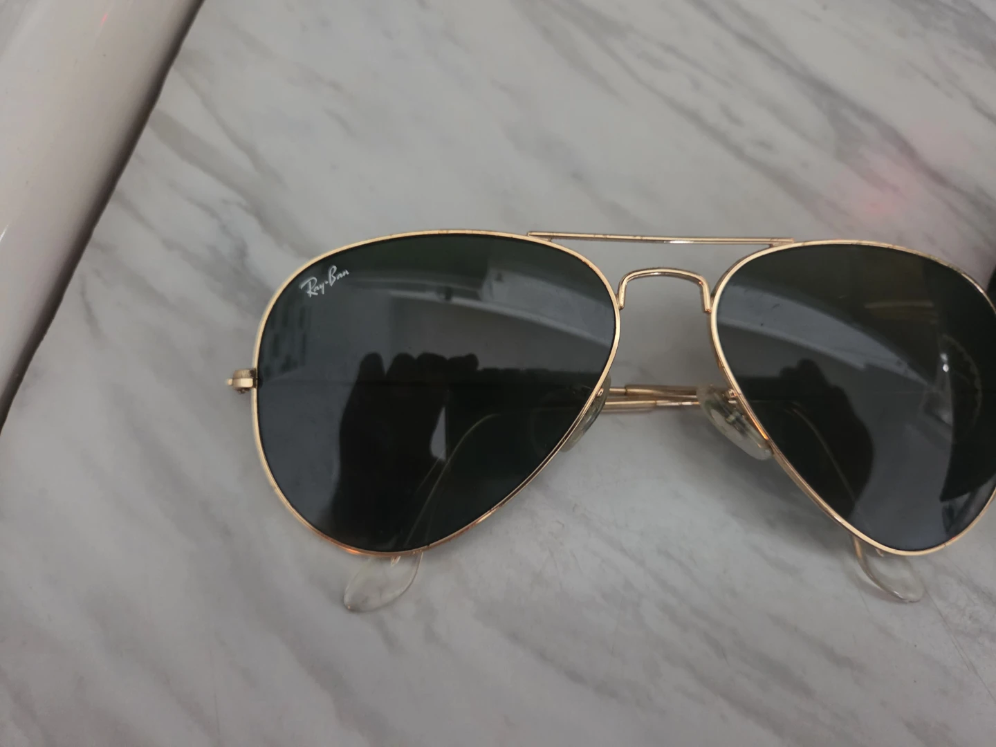 Ray-Ban Aviator Sunglasses Gold Frame - photo 2