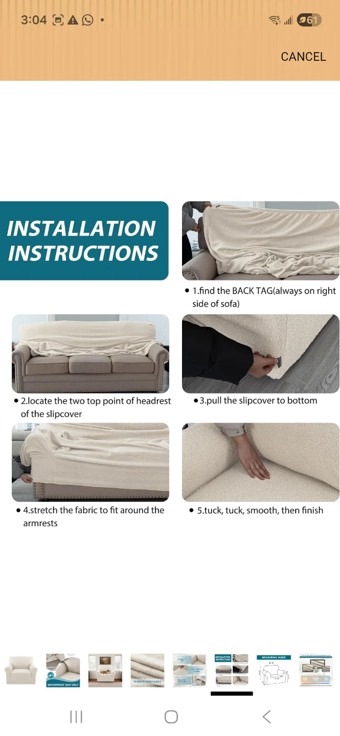 Waterproof Teddy Fleece Sofa Cover for Armchair - photo 5