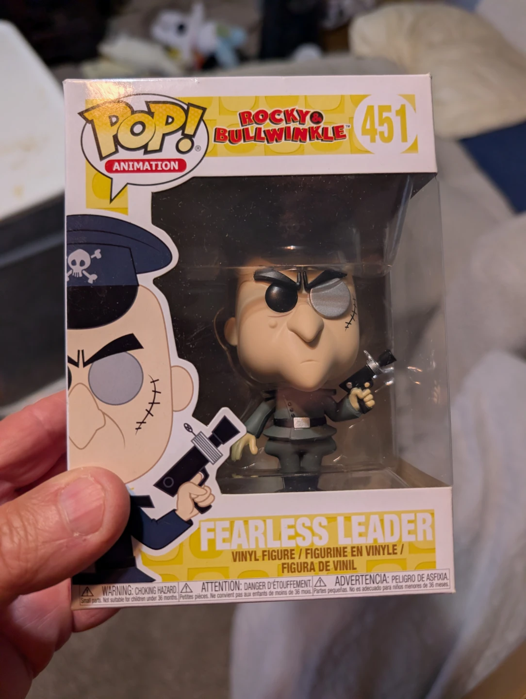 Funko Pop! Rocky & Bullwinkle Fearless Leader Vinyl Figure #451