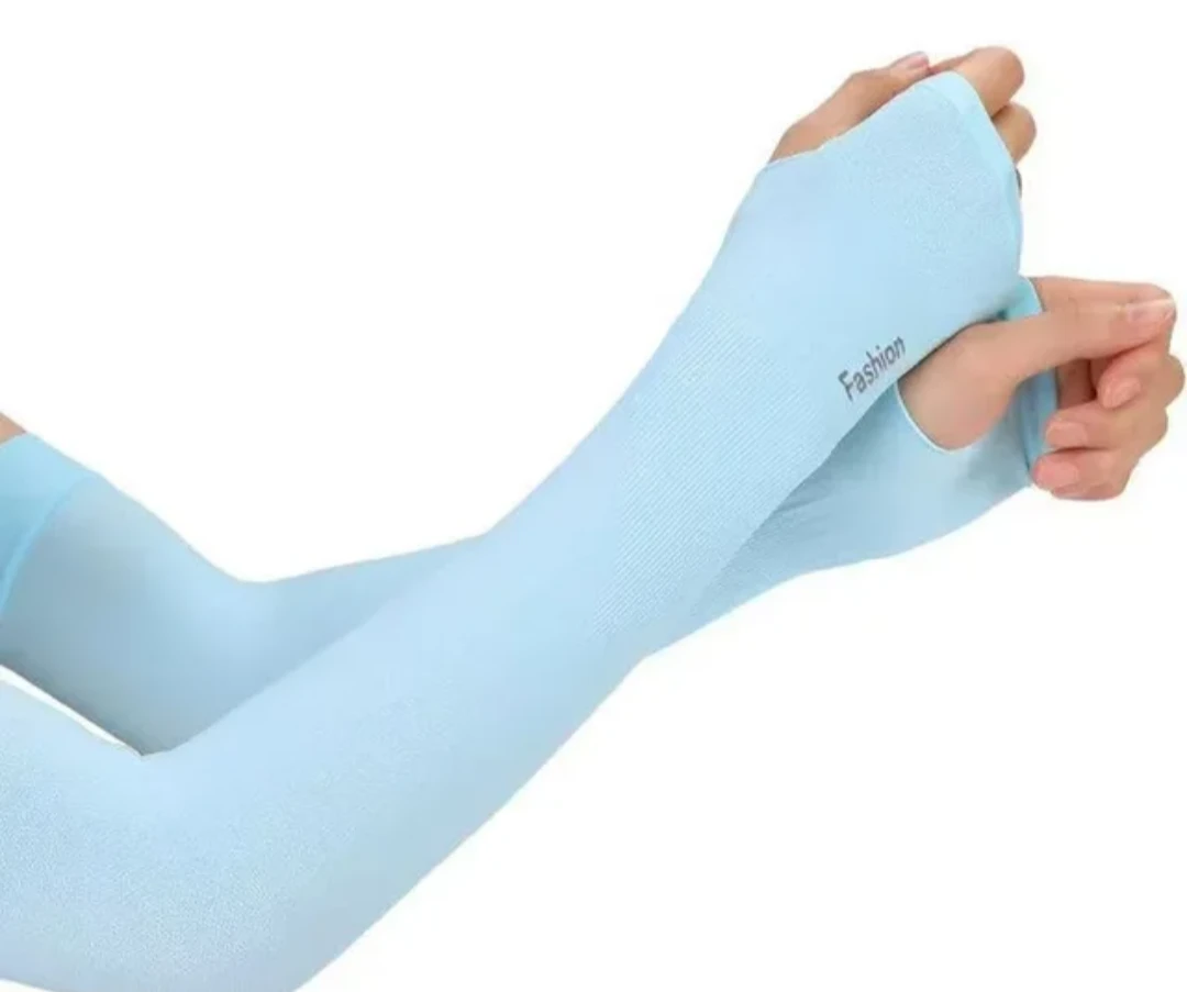 Light Blue Arm Sleeves