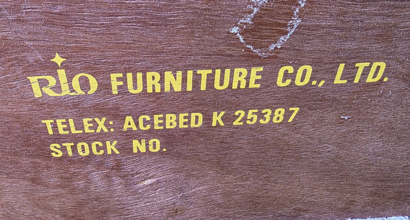 Vintage Carved Headboard with Cherubs