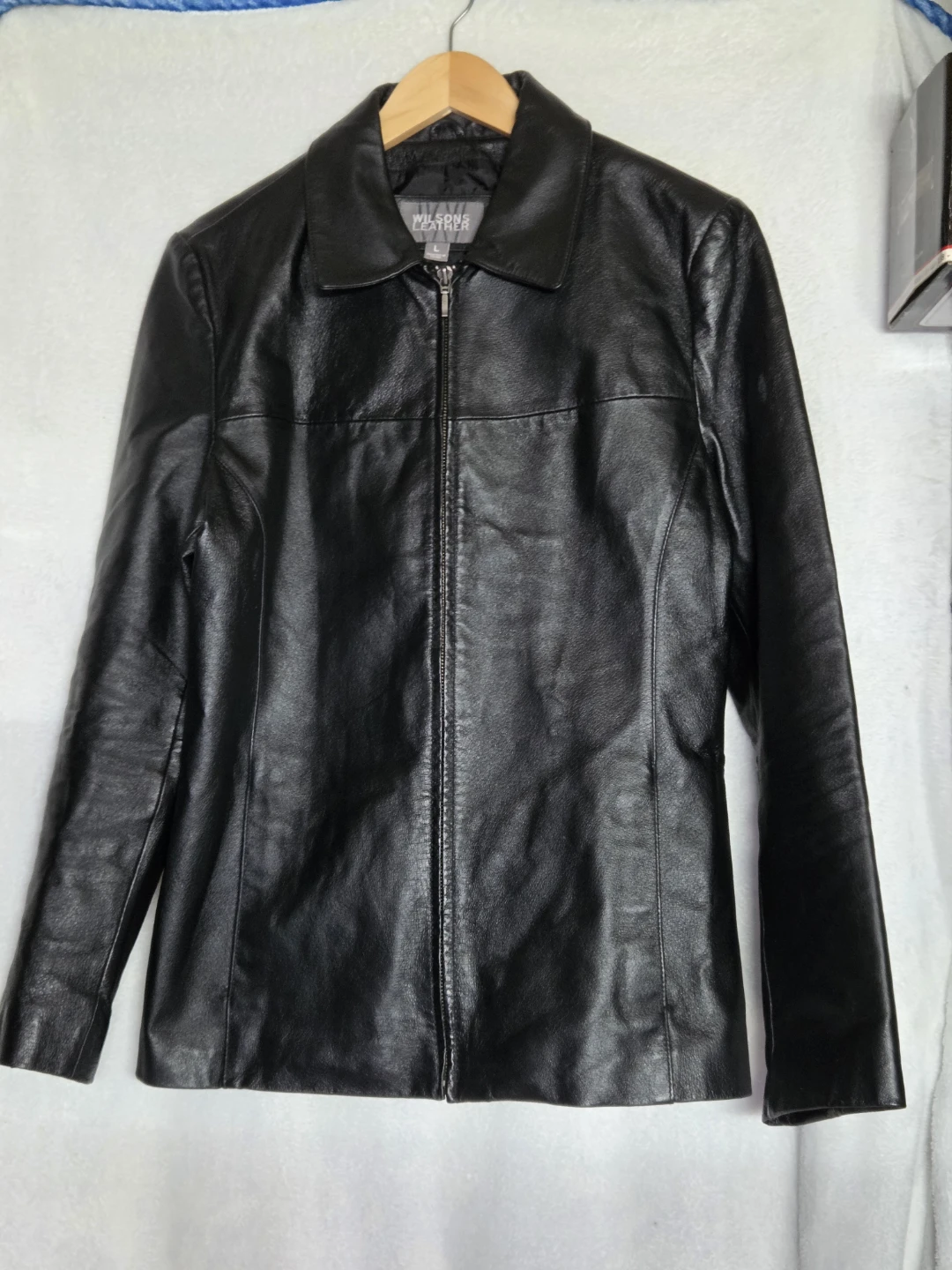Vintage Wilsons Leather Jacket - Women’s Large (Black)