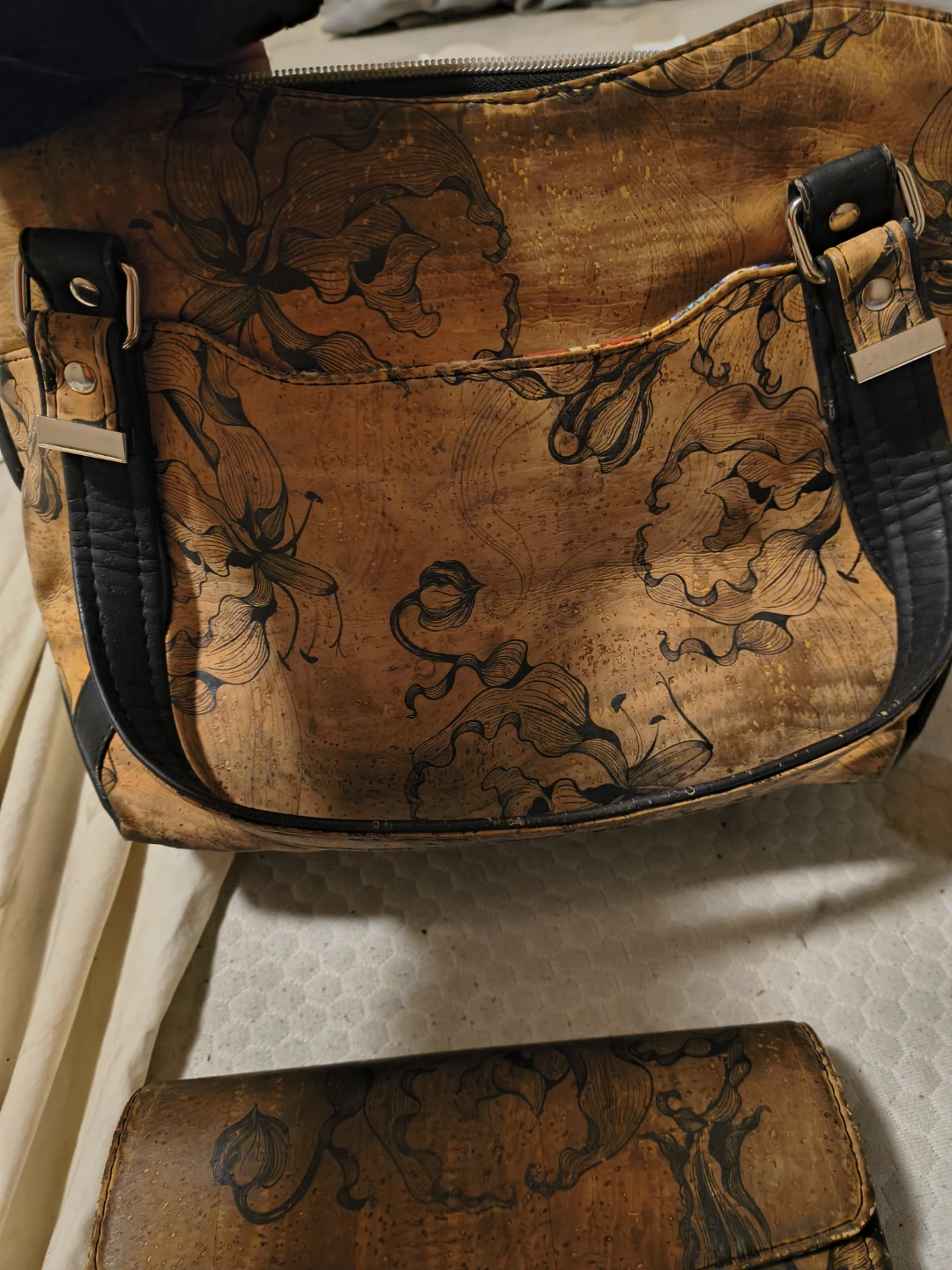 Handmade cork purse and wallet - photo 2