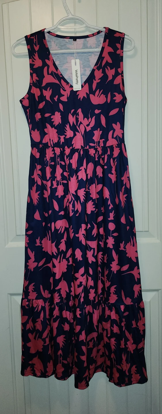Floral Maxi Dress ⚽