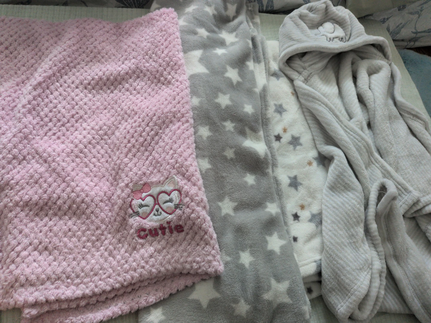 4 Baby Blankets