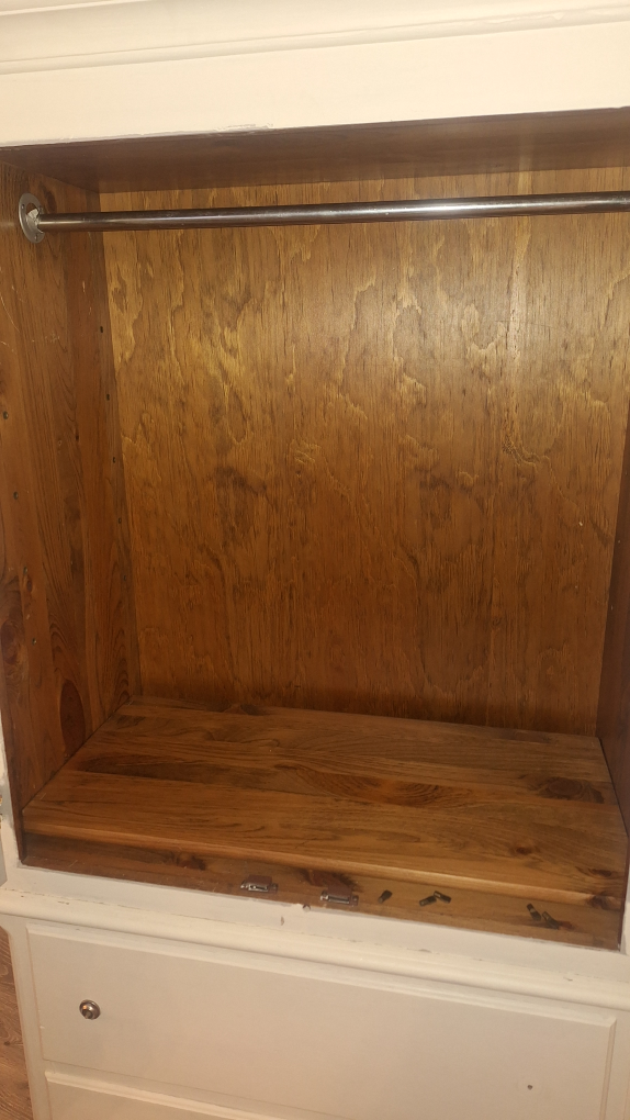 White French provincial armoire  with Drawers - photo 3