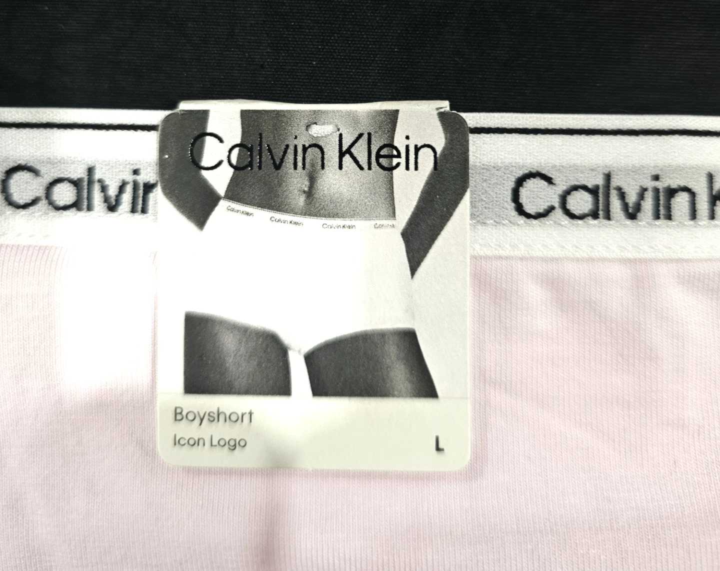 Calvin Klein Boyshort Icon Logo Pink Size L - photo 5