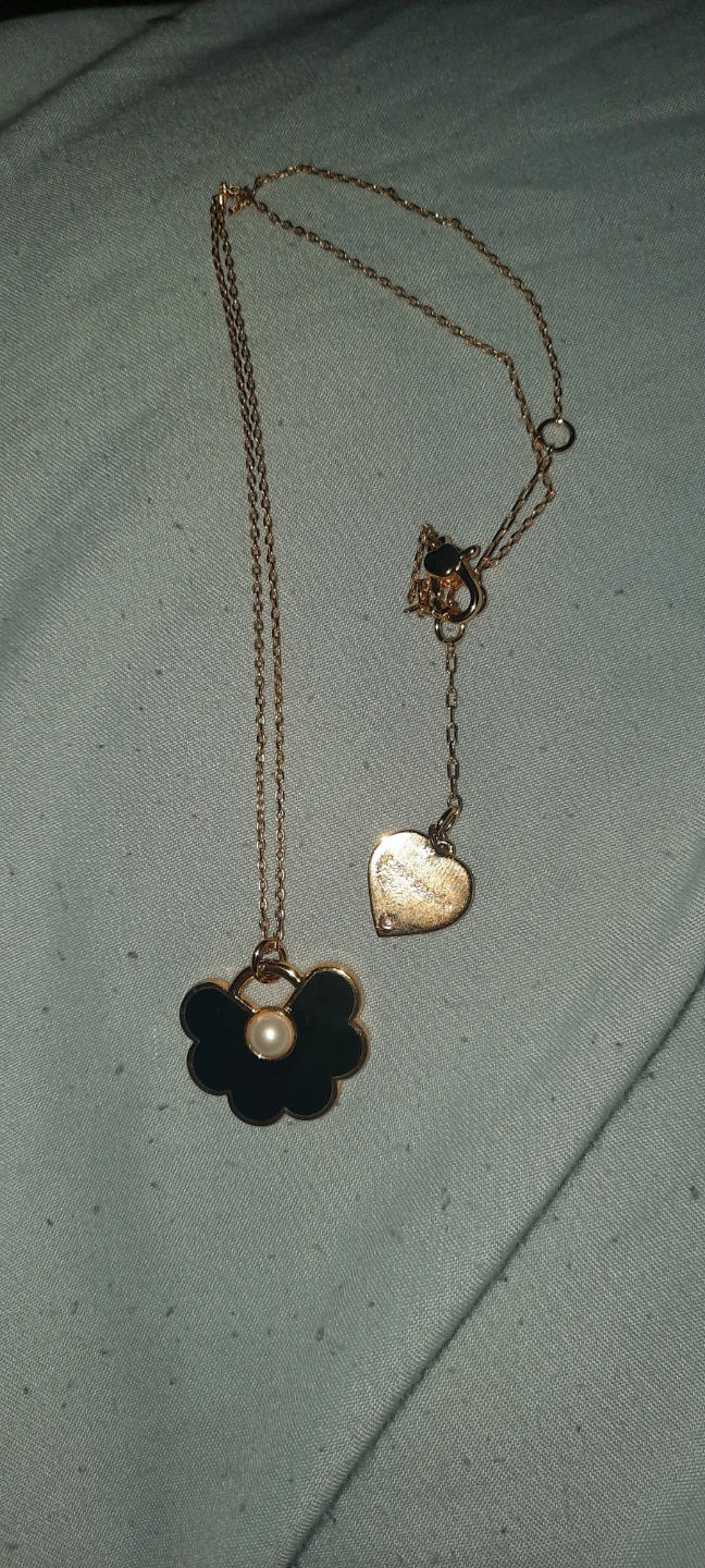 Kate Spade Flower and Pearl Necklace