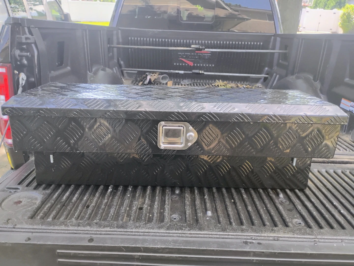 2 Black Diamond Plate Truck Tool Box - photo 2