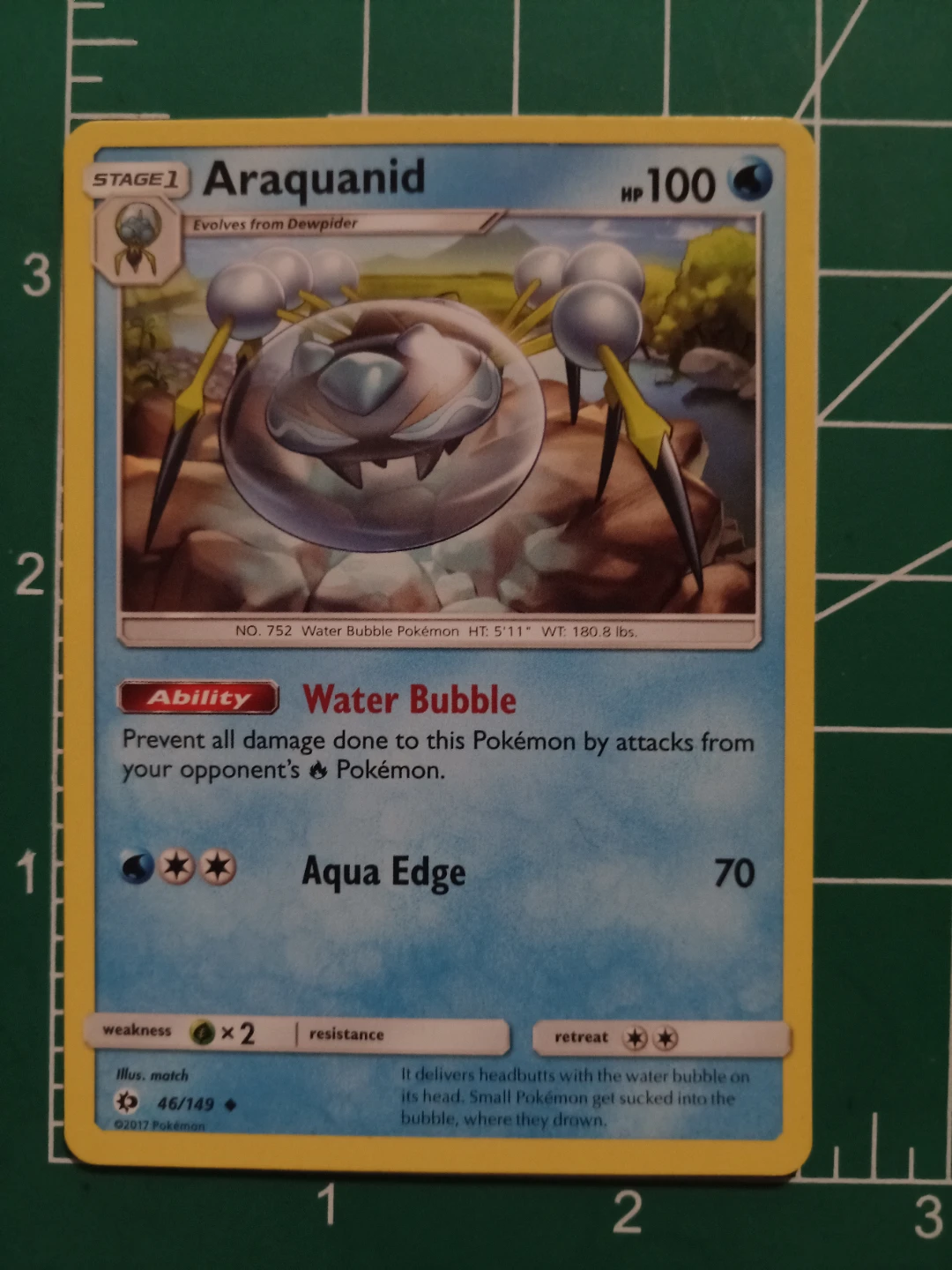 Pokemon Trading Card - Araquanid