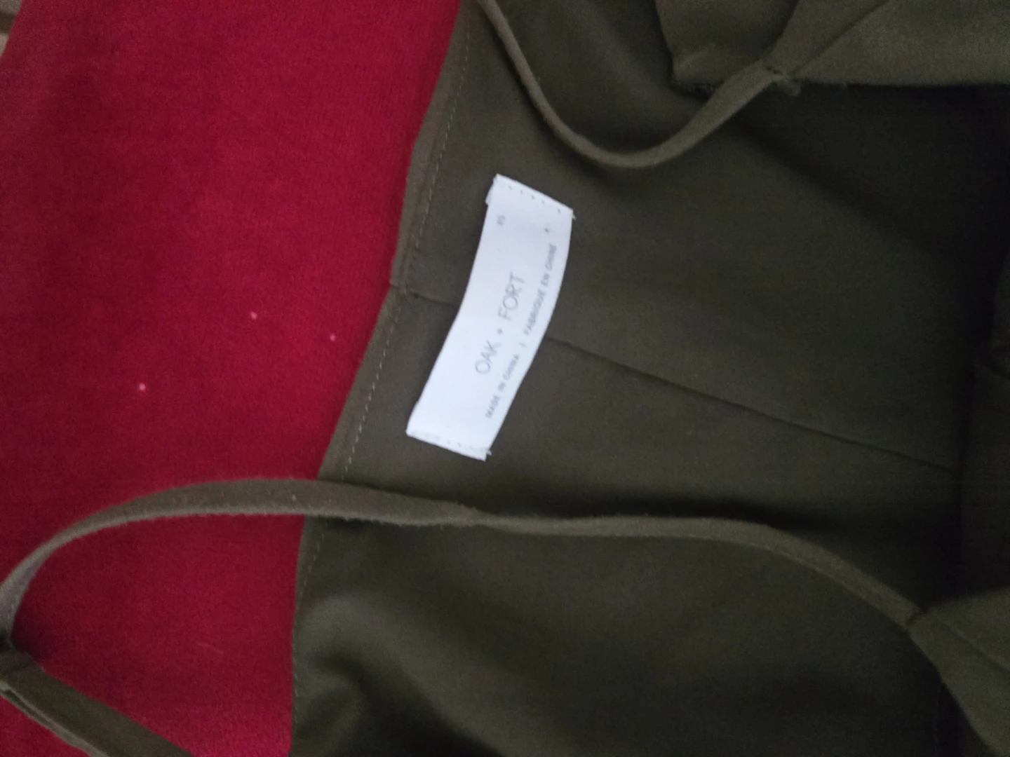 Olive Green Jumpsuit by oak and fort - photo 2