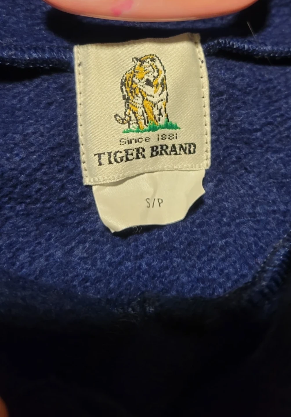 Tiger Brand Navy York Hoodie - photo 4