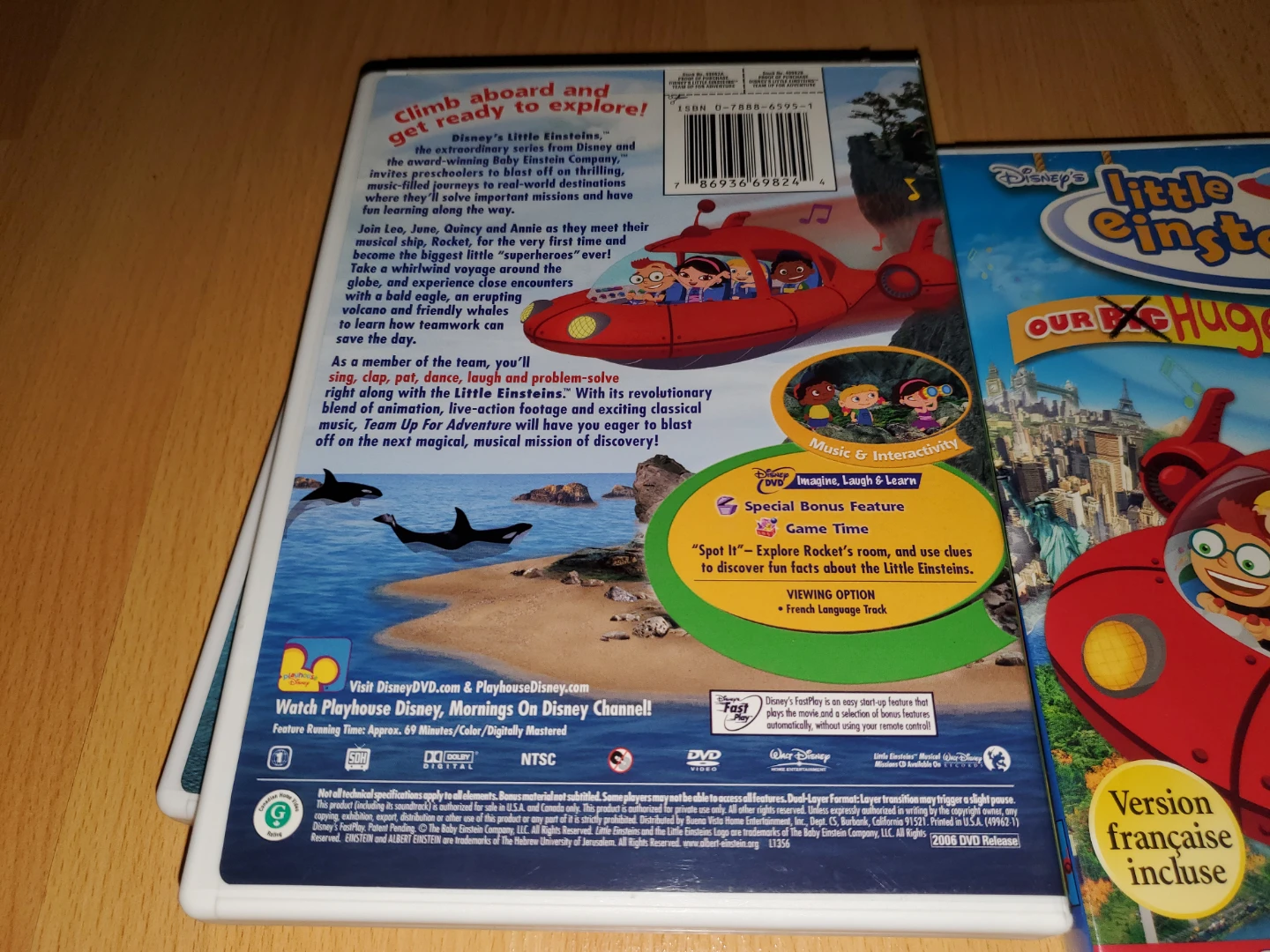 (All 3 for $10) 3 Disney's Little Einsteins DVDs - photo 3