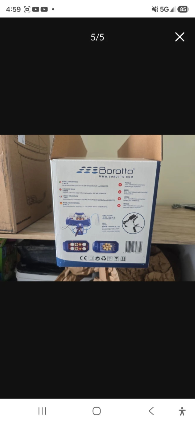 Borotto Lumia 8 Expert Kit Automatic Incubator - photo 2
