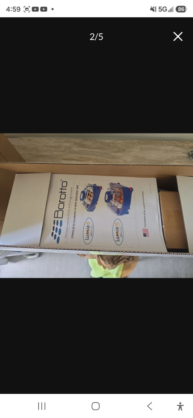 Borotto Lumia 8 Expert Kit Automatic Incubator - photo 3