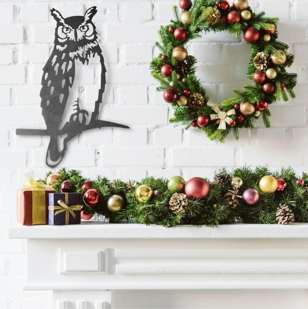 Renovatio Metal Owl Yard Decor - photo 5