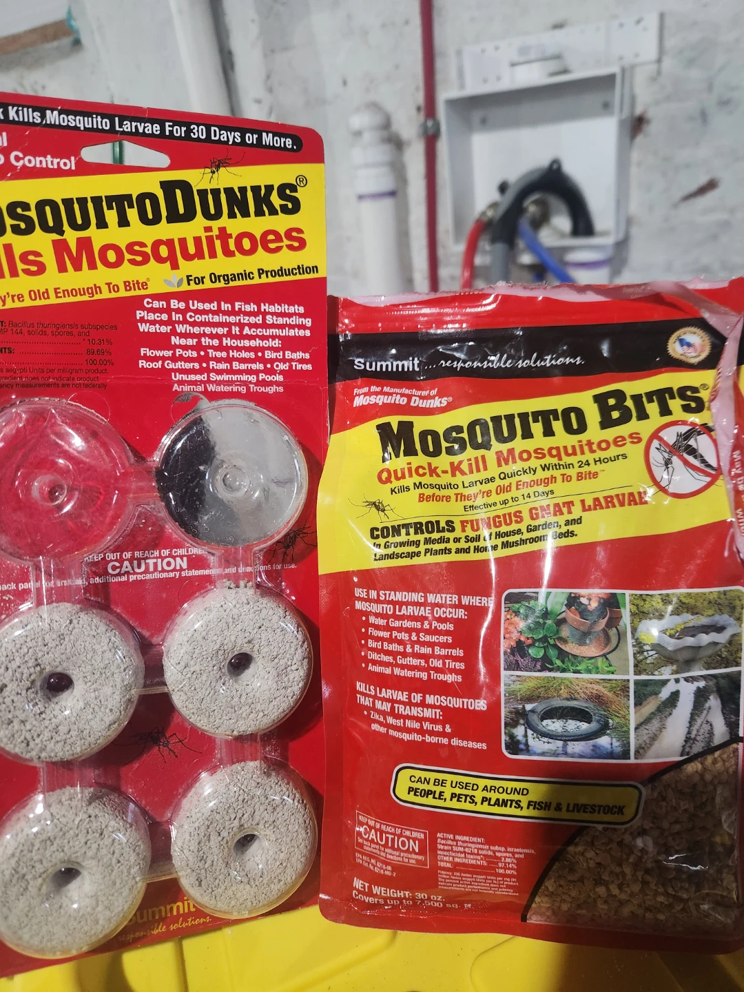 Mosquito Dunks & Mosquito Bits Insecticide