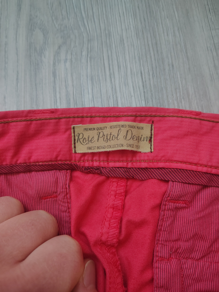 Rose Pistol Denim Vintage Slim Chinos Size 31R - photo 4