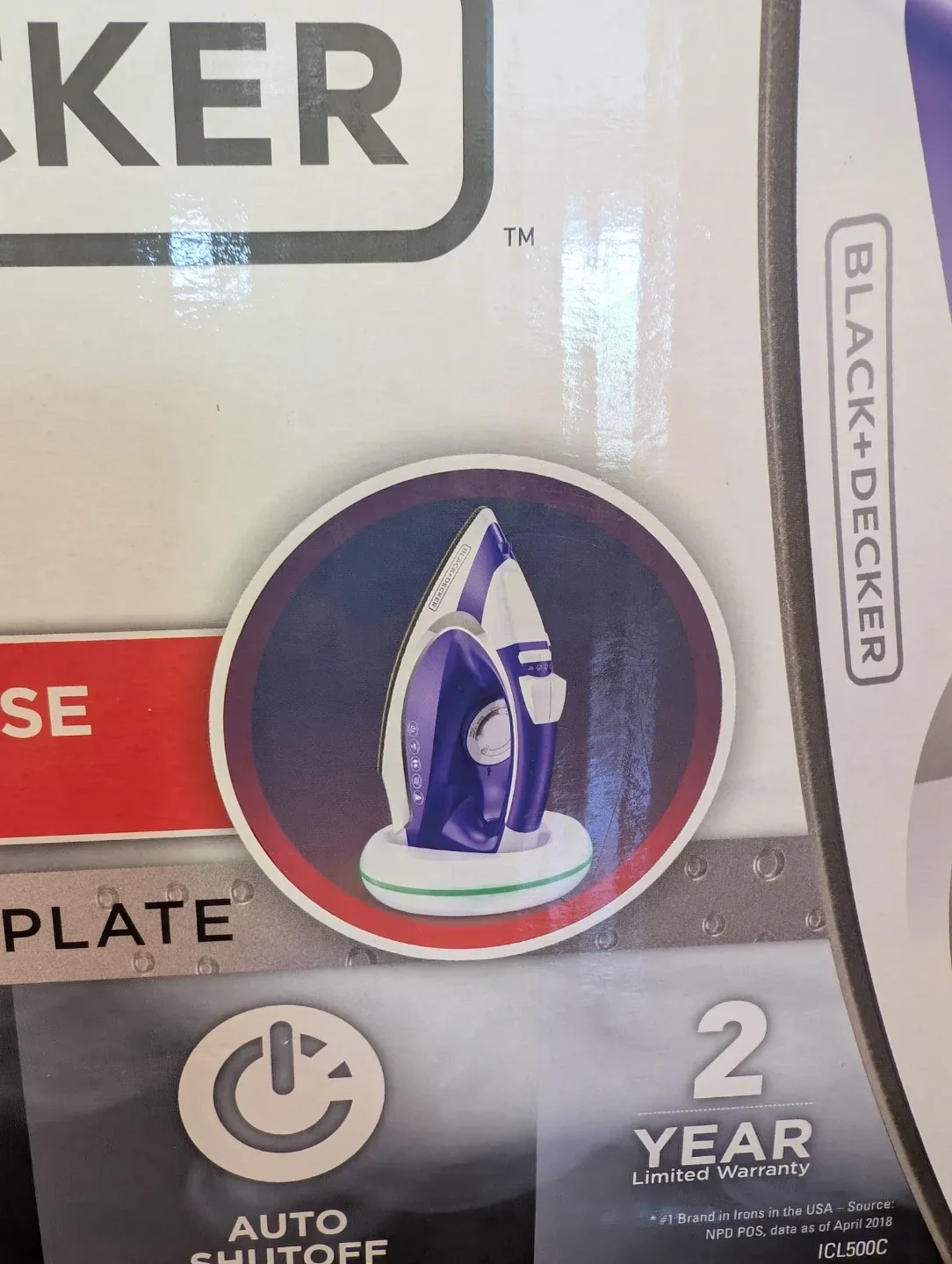 BLACK+DECKER Cordless Iron - photo 3