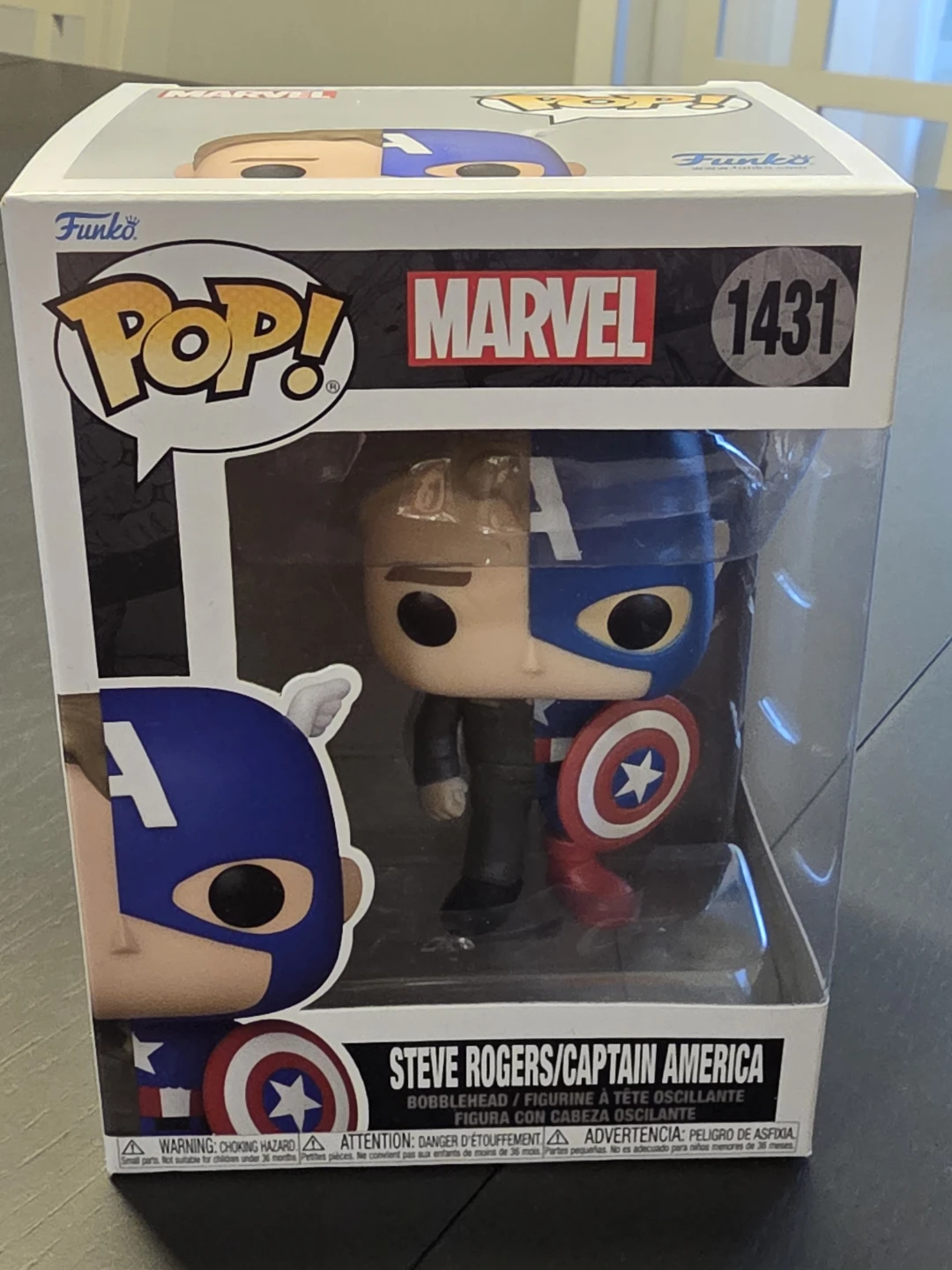 Funko Pop! Marvel Steve Rogers/Captain America 1431