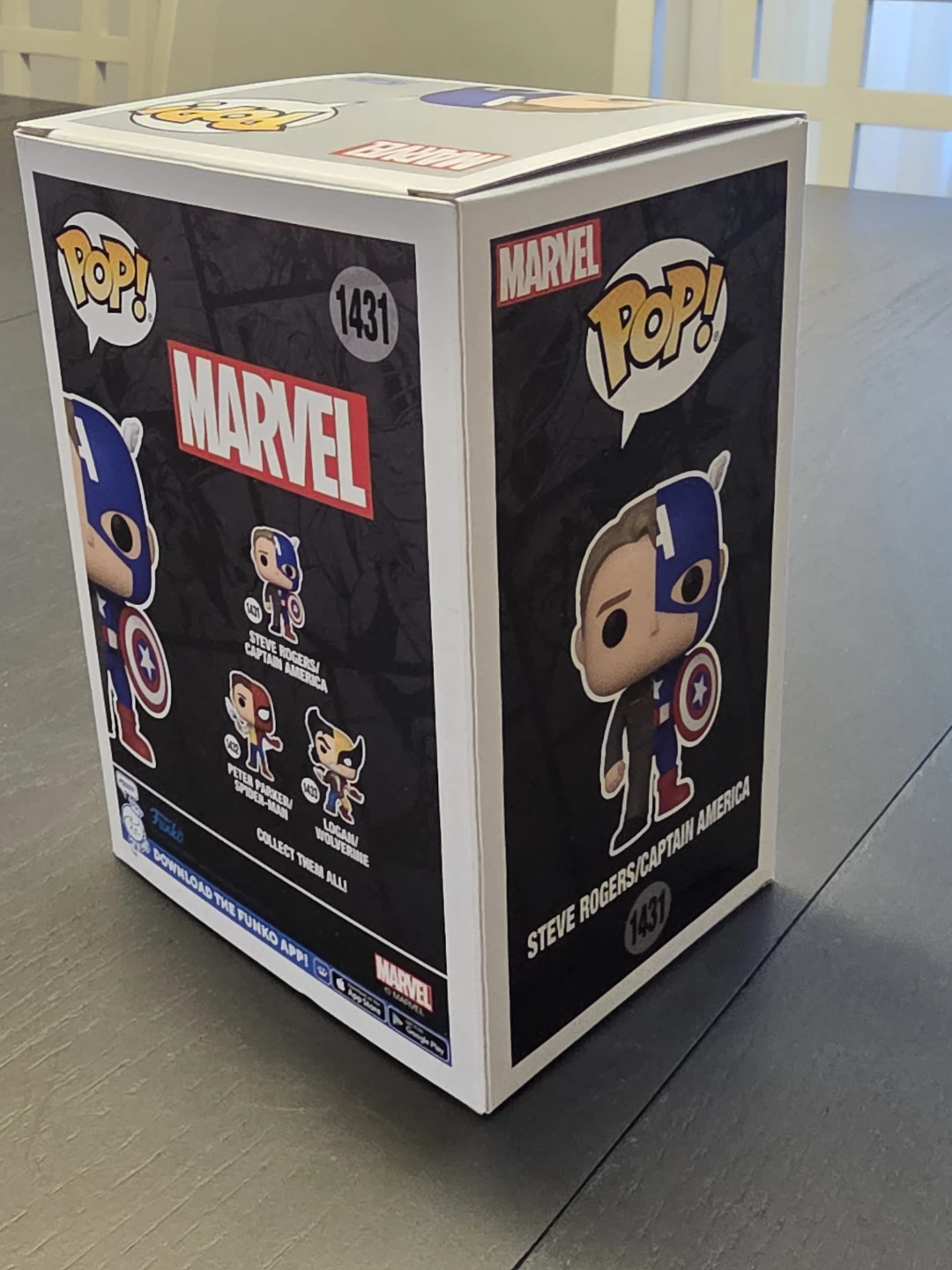 Funko Pop! Marvel Steve Rogers/Captain America 1431 - photo 3