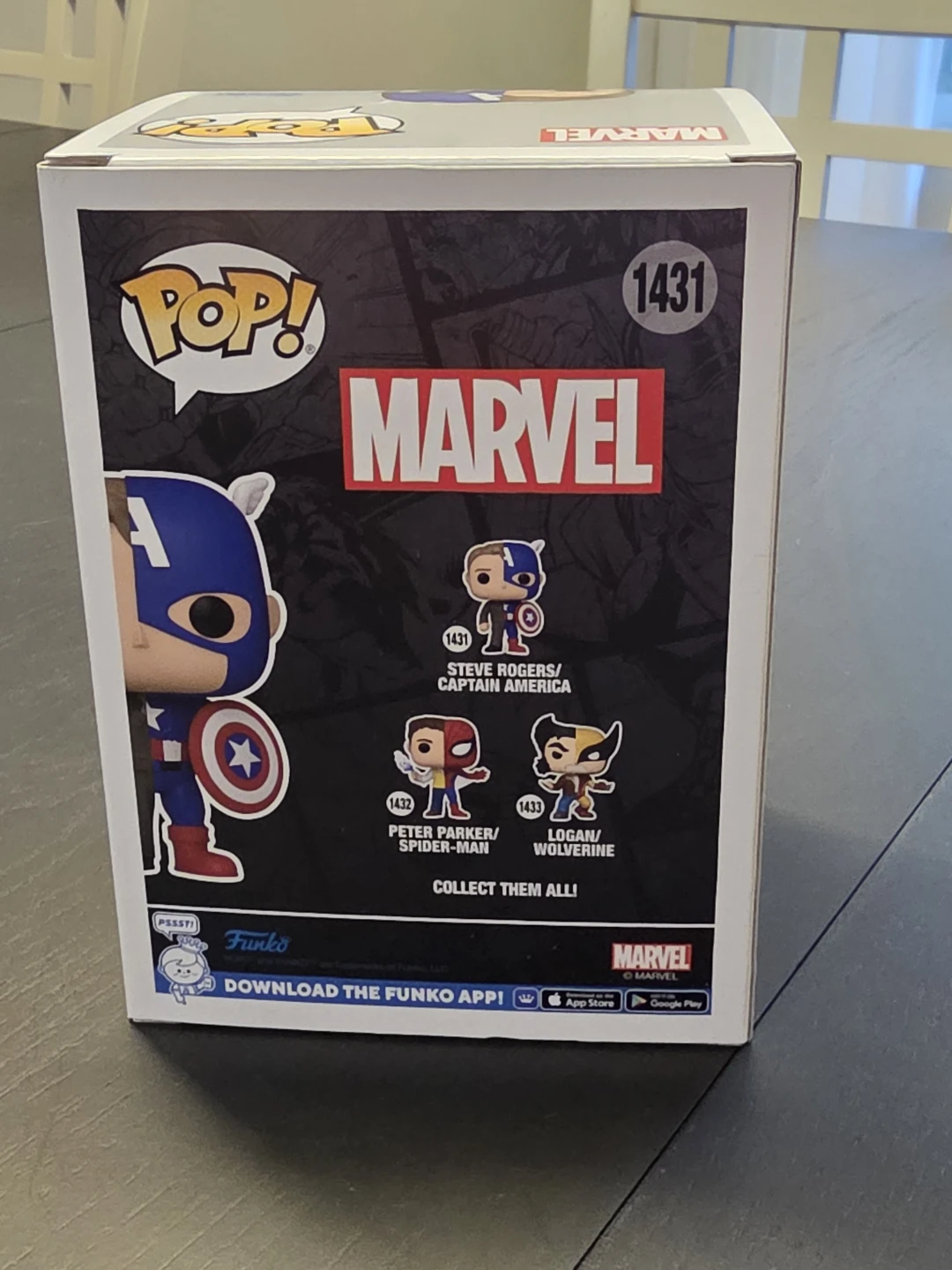 Funko Pop! Marvel Steve Rogers/Captain America 1431 - photo 4