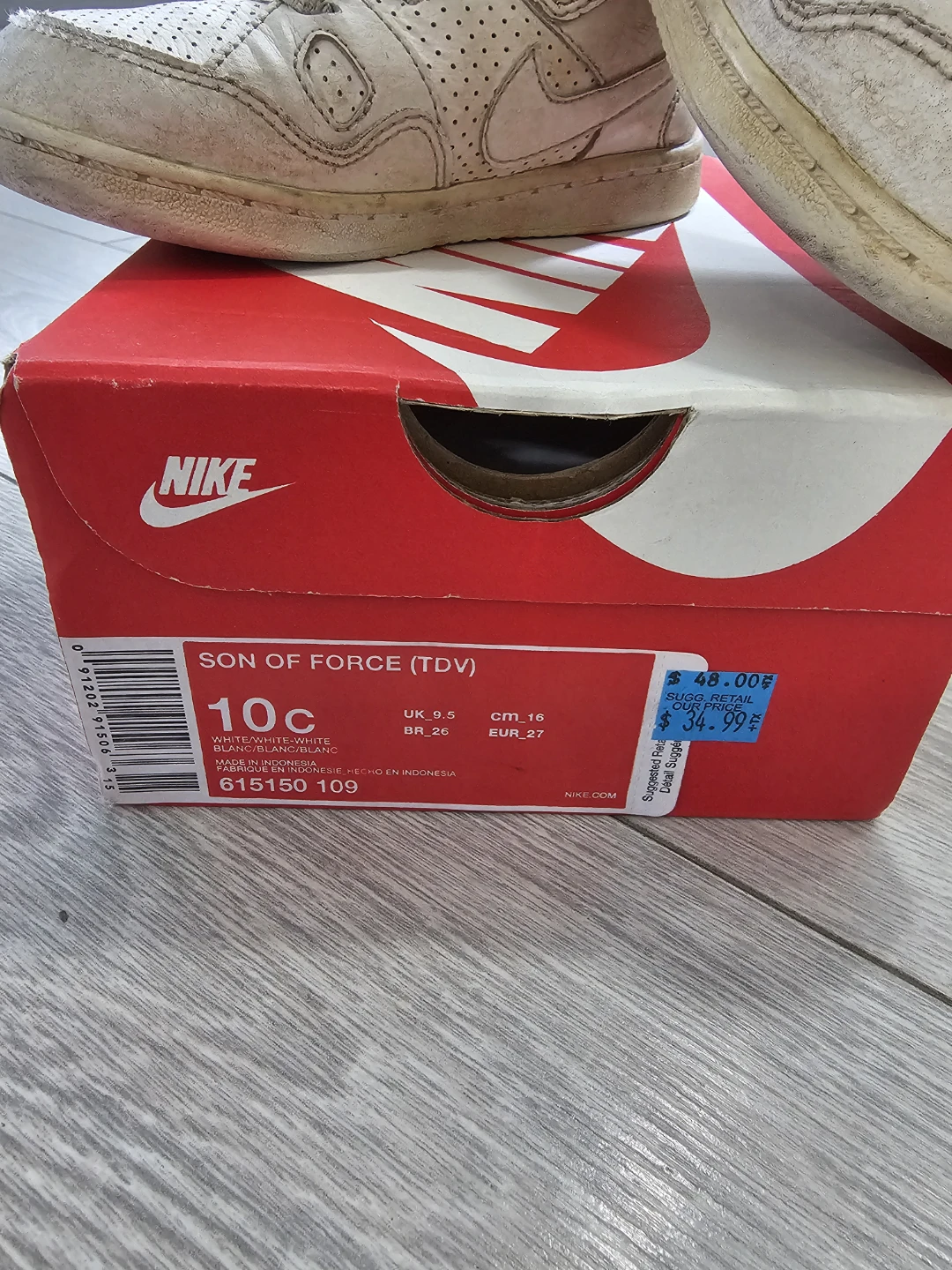 Nike Son of Force (TDV) Kids Shoes - photo 2