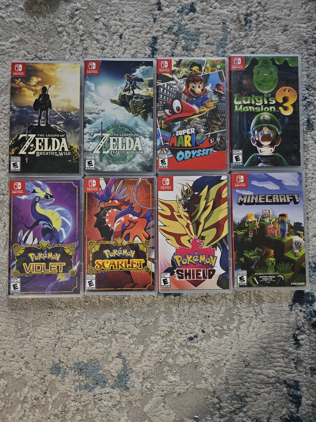 Nintendo switch games for sale $55 each
