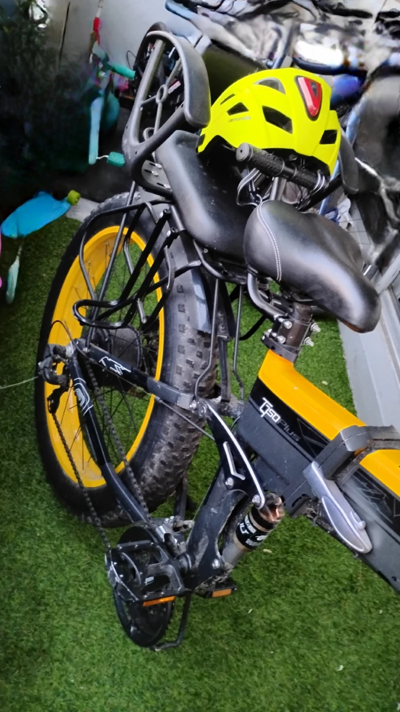 Lankeleisi Folding ebike with child seat - photo 3