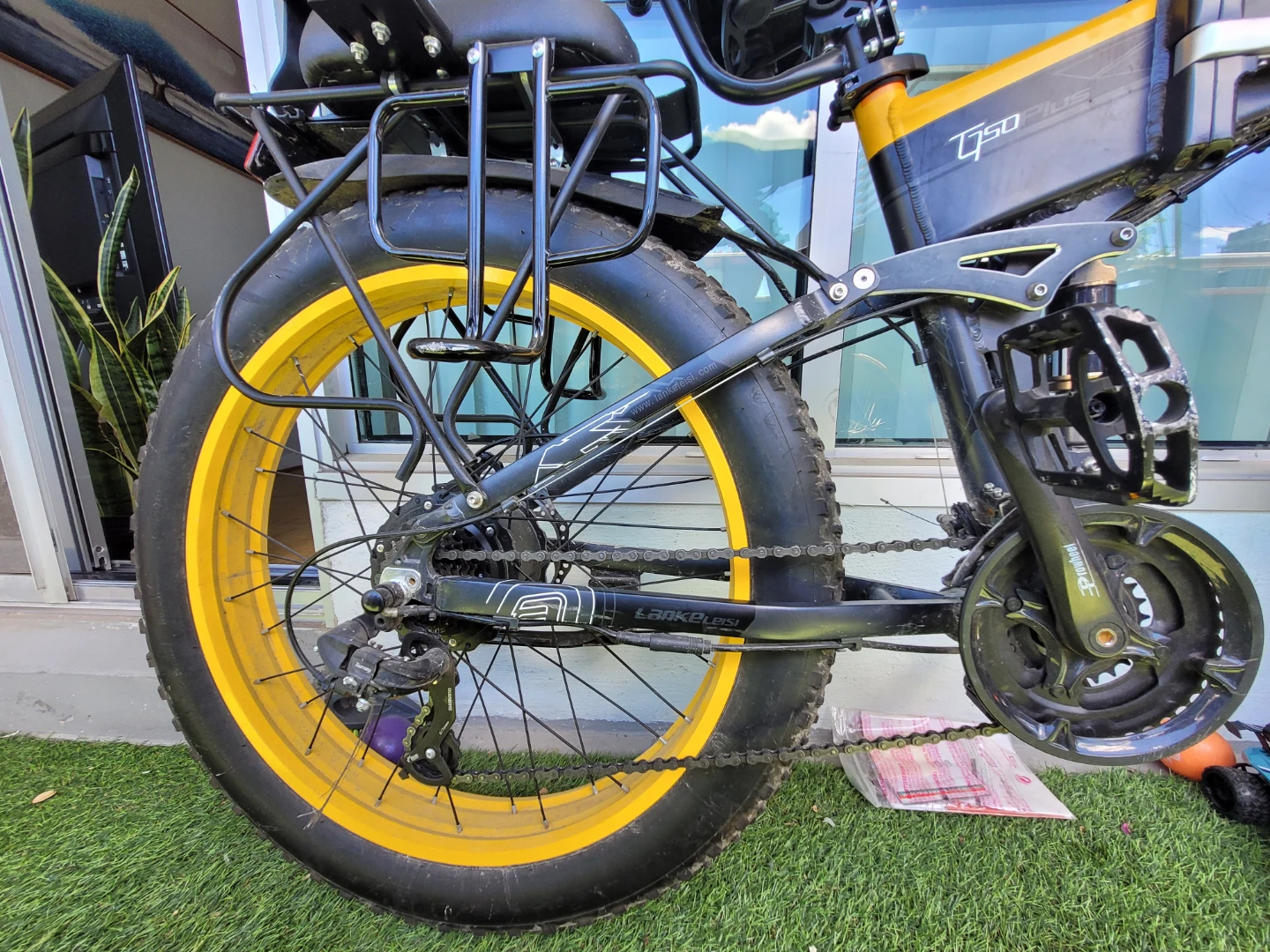 Lankeleisi Folding ebike with child seat - photo 4