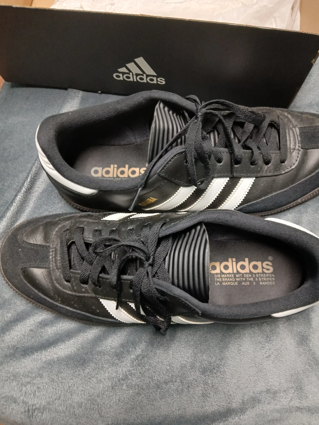 Adidas Samba Black White Sneakers