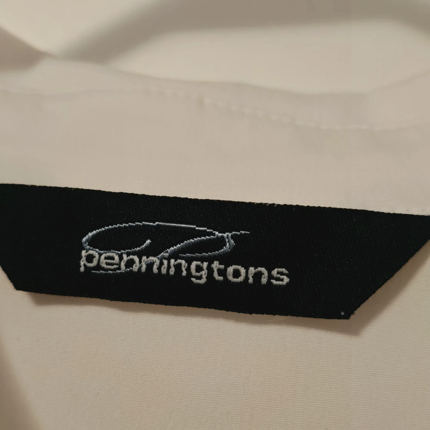 Penningtons White Embroidered Sleeve Button Up - photo 2