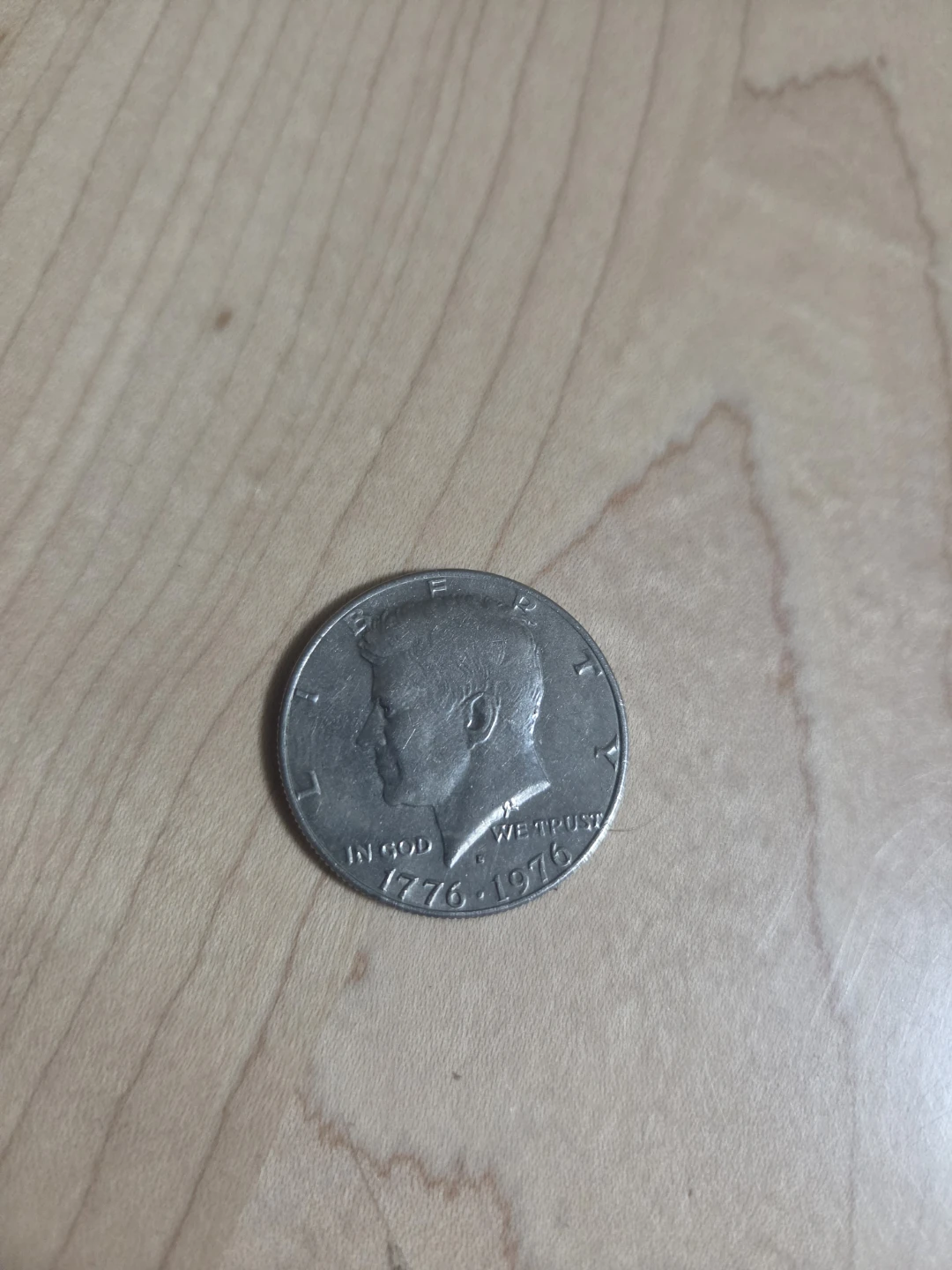 1976 US Kennedy Half Dollar Coin