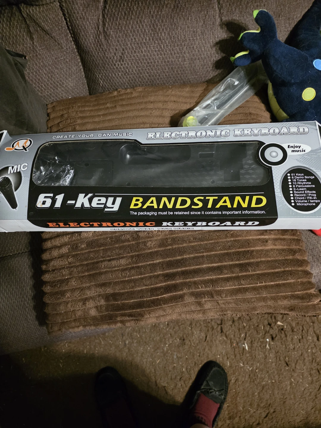 61-Key Electronic Keyboard