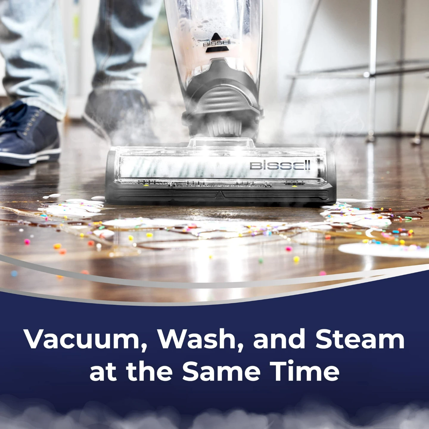 BISSELL HydroSteam Pet Pro Hard Floor Cleaner - photo 2