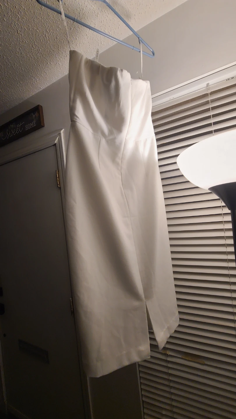 -Classy White Dress - photo 3