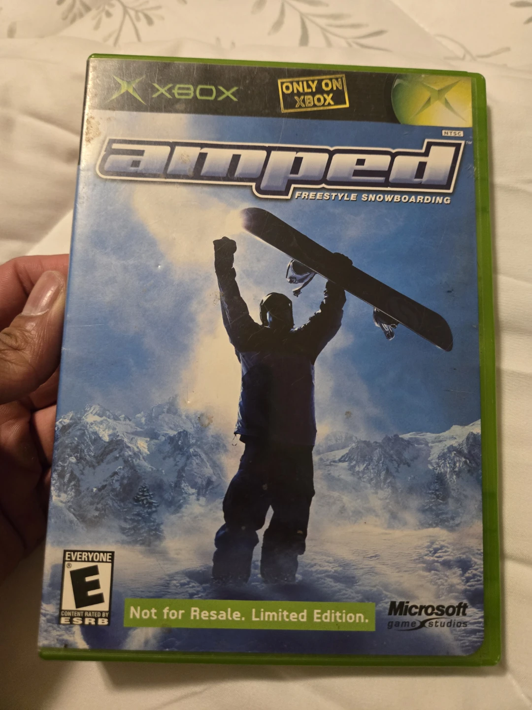 Amped Freestyle Snowboarding Video Game CIB For Xbox