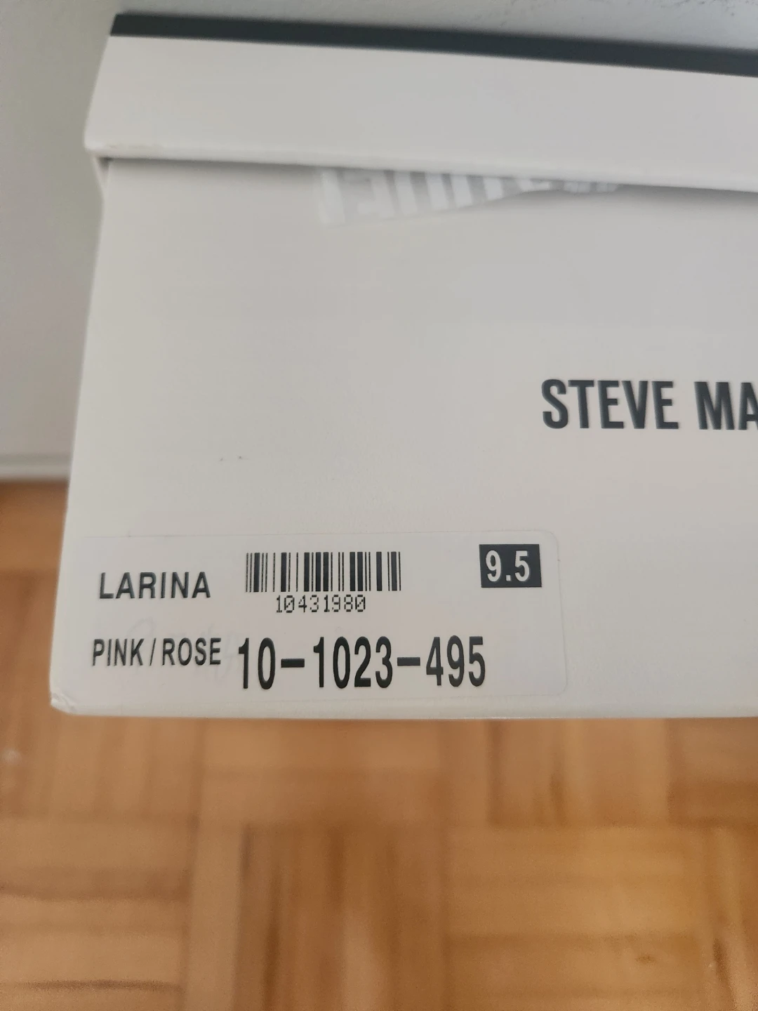 Steve Madden Larina Heels Pink/Rose Size 9.5