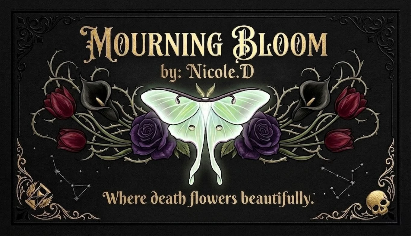 Mourning Bloom ( Handcrafted Snake Skeleton Shadow Box ) - photo 2