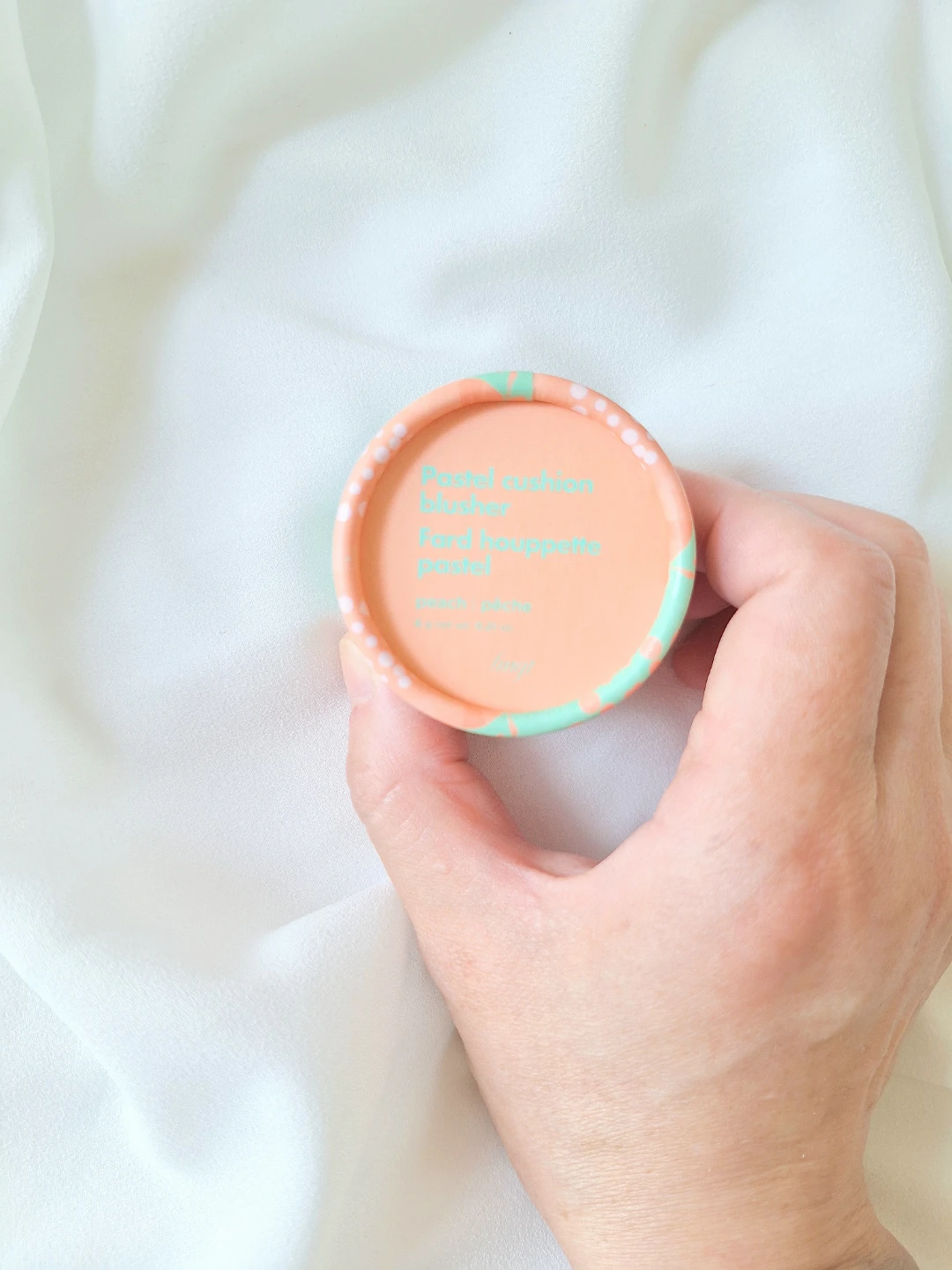 The Face Shop Pastel Cushion Powder Blusher in Peach
