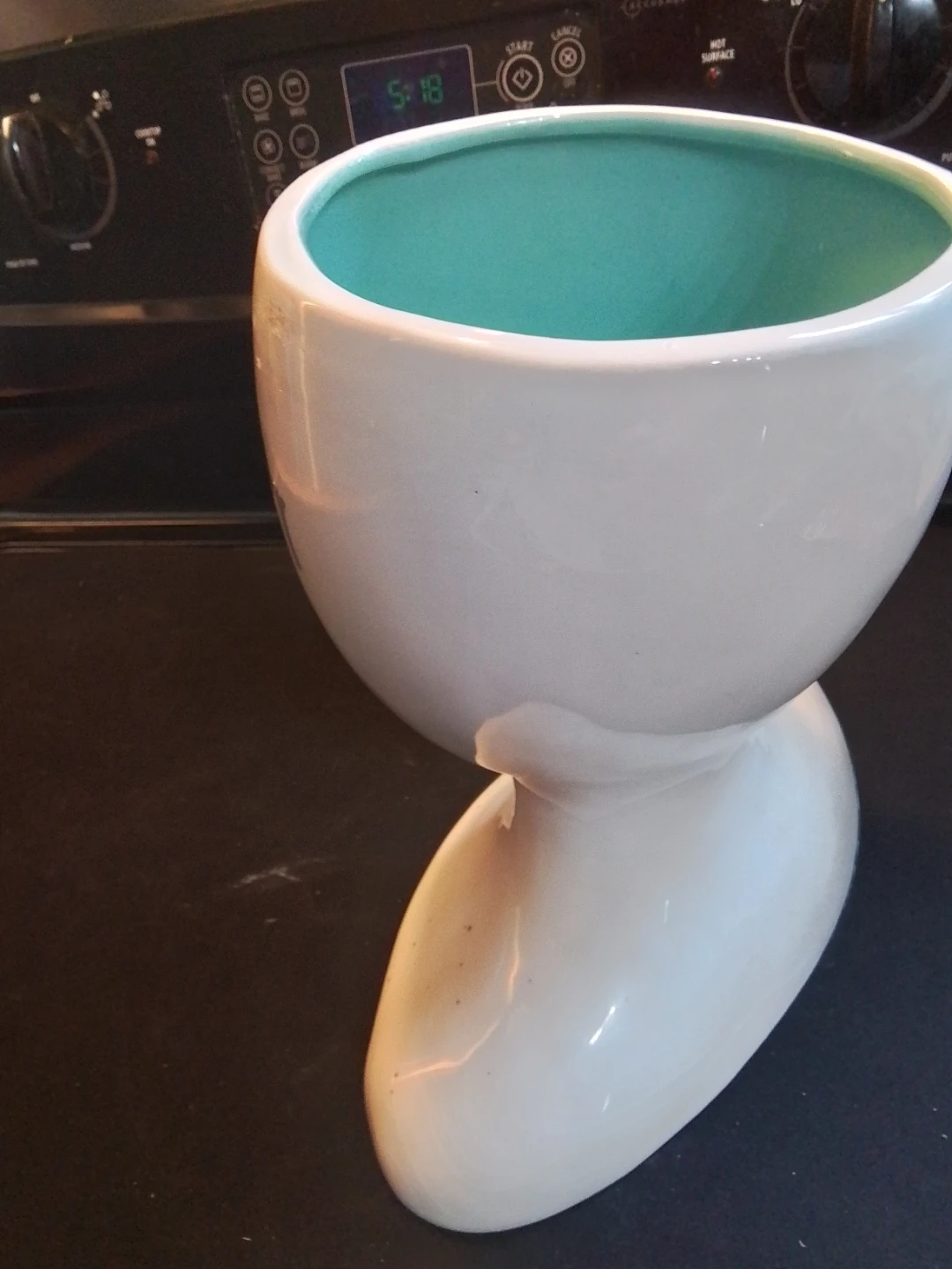 Unique Ceramic Head Planter Pot - photo 5