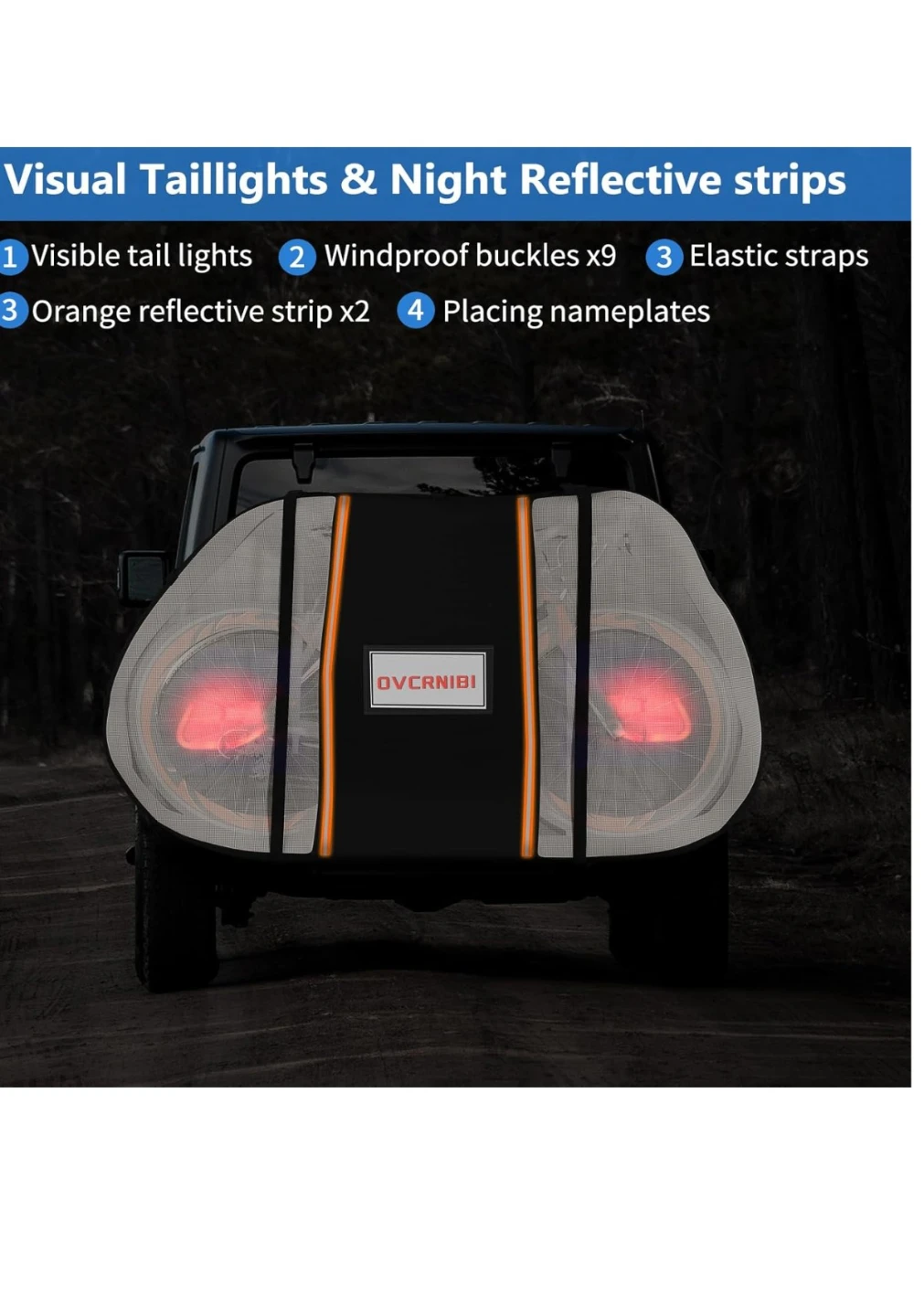 OVRNIBI Transport Bike Cover XXL Heavy Duty - photo 3